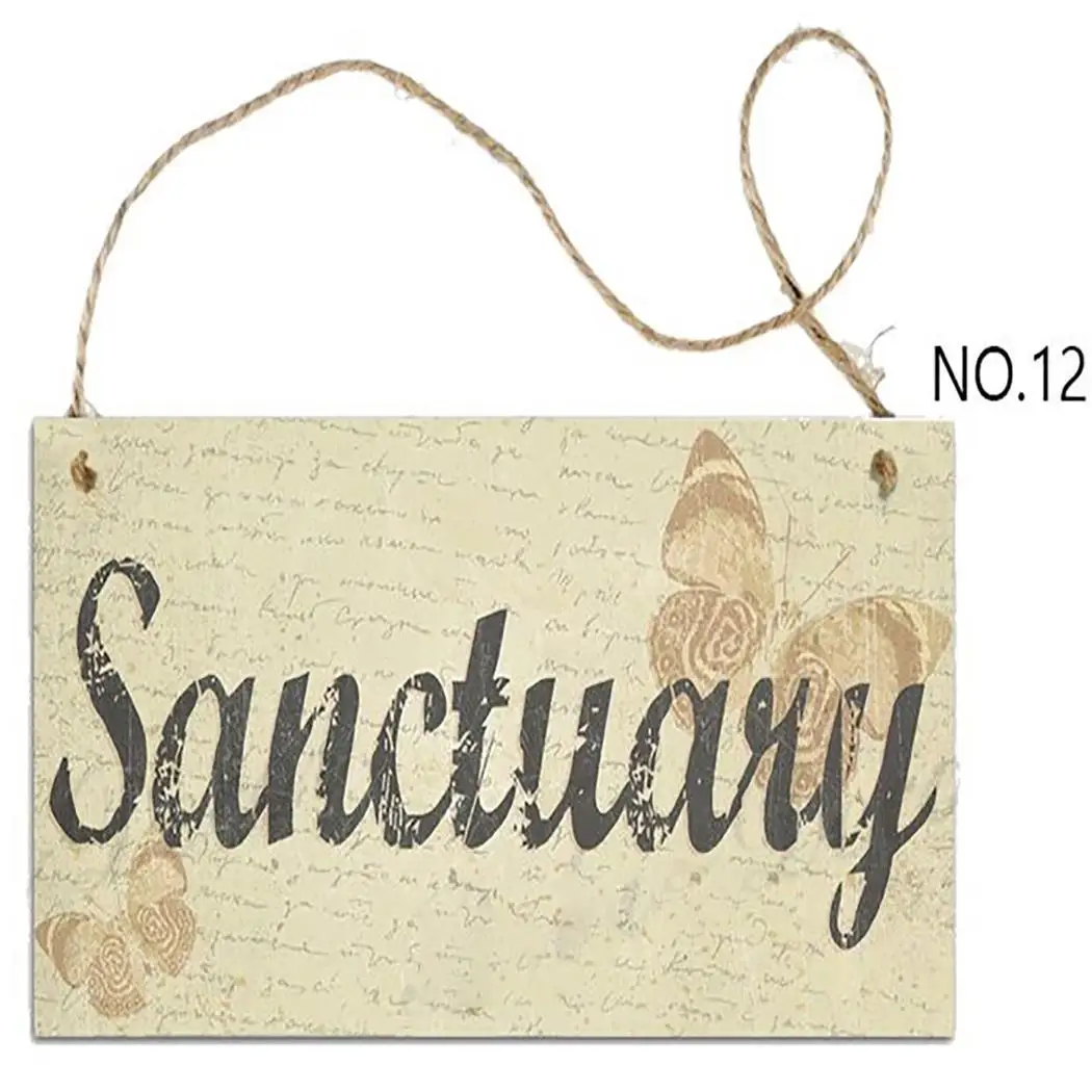 Practical Letter Print Wood Hanging Home Type-1-Type 16 Signs As Picture Decoration New Year Decor Navidad decoration | Дом и сад