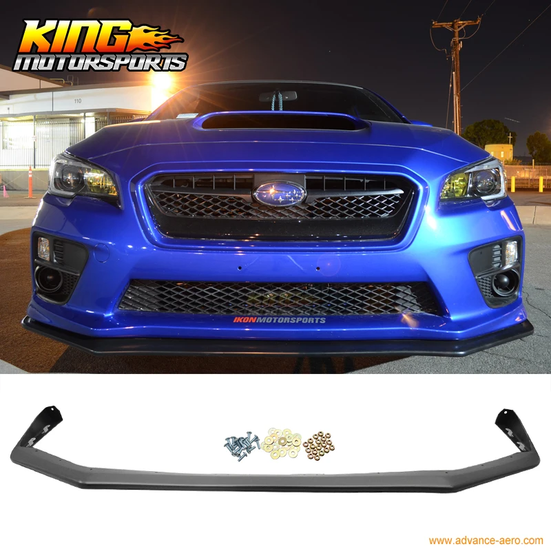 Подходит для 2015-2017 Subaru Impreza WRX STI V ограниченный передний бампер губа PP OEM Материал |