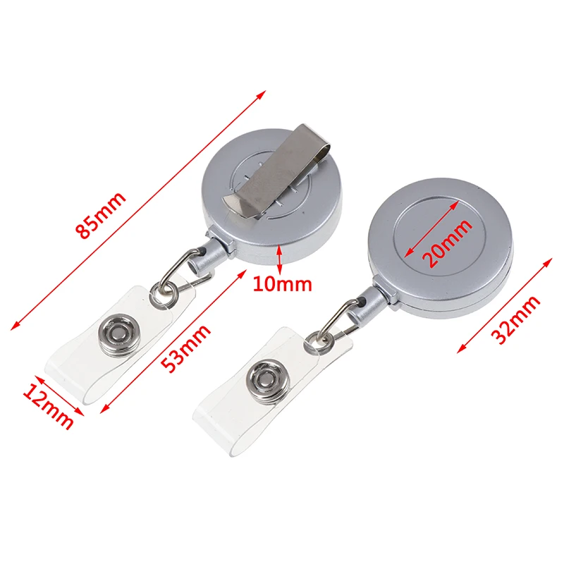 1 шт. пластиковый значок катушка для карты доступа выдвижная цепь рабочей