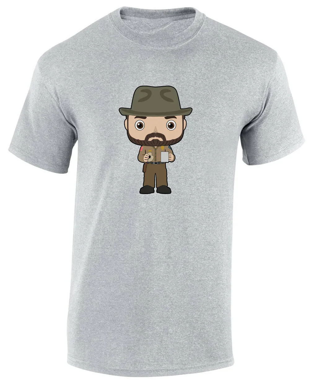 

Chief Jim Hopper Stranger Things TV Series T-shirt Outwear Clothes