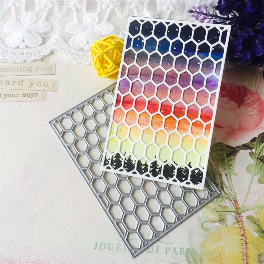 Сетка Фон рождественские плашки Скрапбукинг Новое поступление металлические