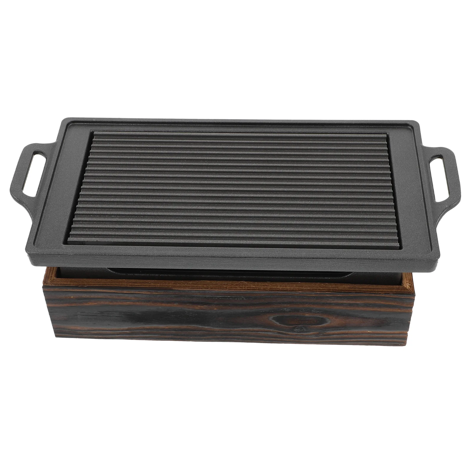 

1Pc Japanese Style Alcohol Stove Grill Practical Barbecue Tray (Assorted Color)