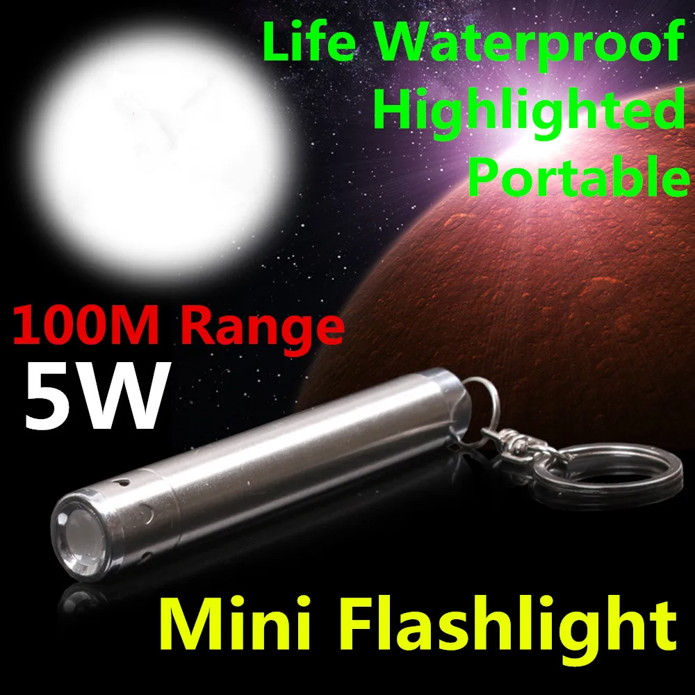 Уличные инструменты водонепроницаемый портативный супер яркий Мини