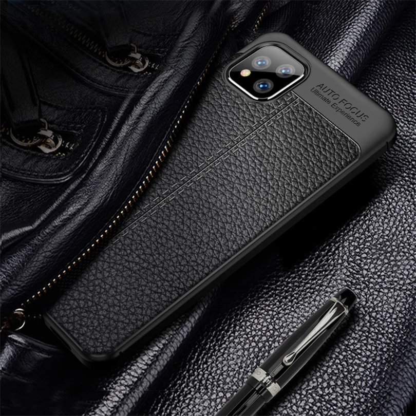 Чехол для телефона с защитой от отпечатков пальцев iPhone 11 X XR XS Max силиконовый