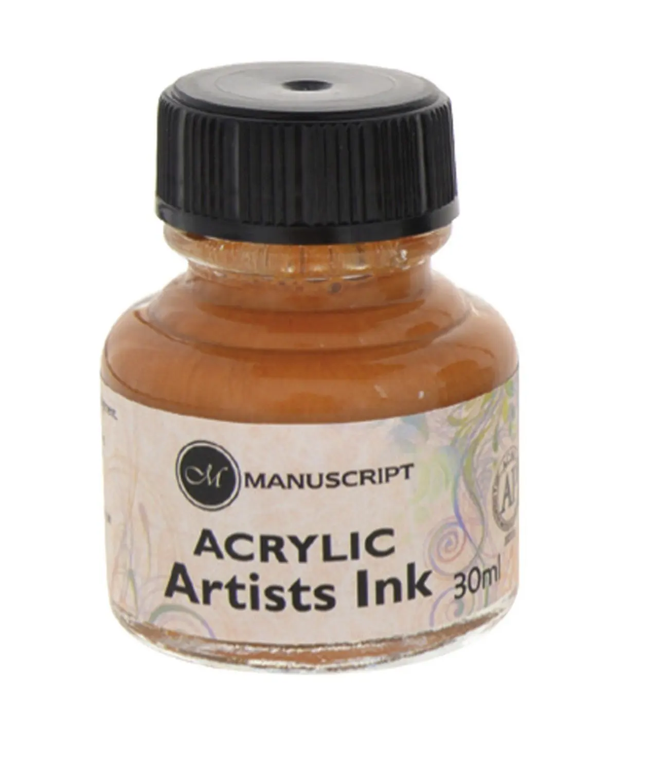 Тушь акриловая Manuscript золотая 30мл стекло |