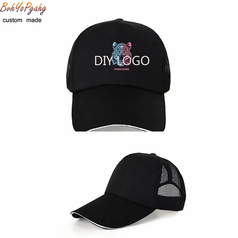 DIY/дизайнерская бейсболка с напечатанным логотипом регулируемая Спортивная