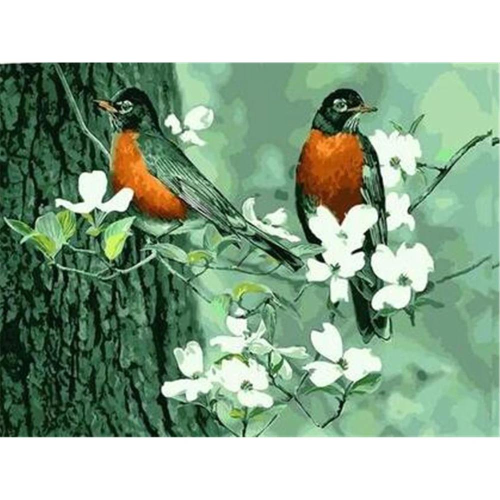 Набор для вышивки крестом сделай сам набор рукоделия с птицами и животными