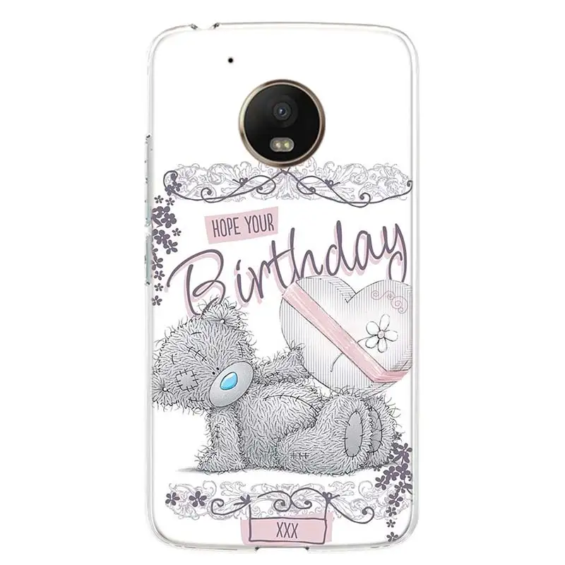 Чехол для телефона Teddy Me To You Bear Motorola Moto G9 G7 G8 G6 G5S E6 E5 Plus Power Play One Action Macro EU Gift Coque Cover |