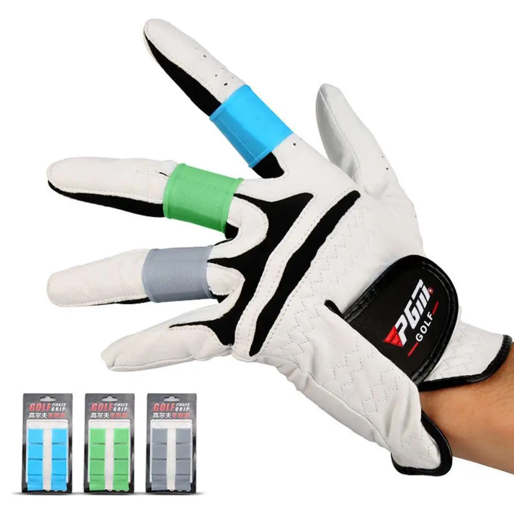 

3 Colors 8pcs Golf Finger Toe Silicone Support Sleeves Protector Women Multi For Men Grip Color P0L9