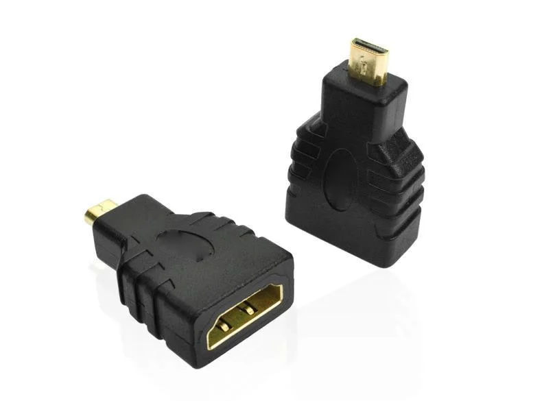 Оптовая продажа 100 шт./лот HDMI совместимый переходник мама Микро тип D Папа F/M