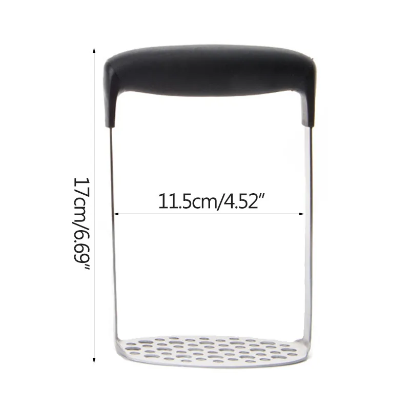 

1PC Stainless Steel Potatoes Mud Pressure Mud Machine Potato Masher Ricer Fruit Vegetable Tools Kitchen Gadgets Accessories
