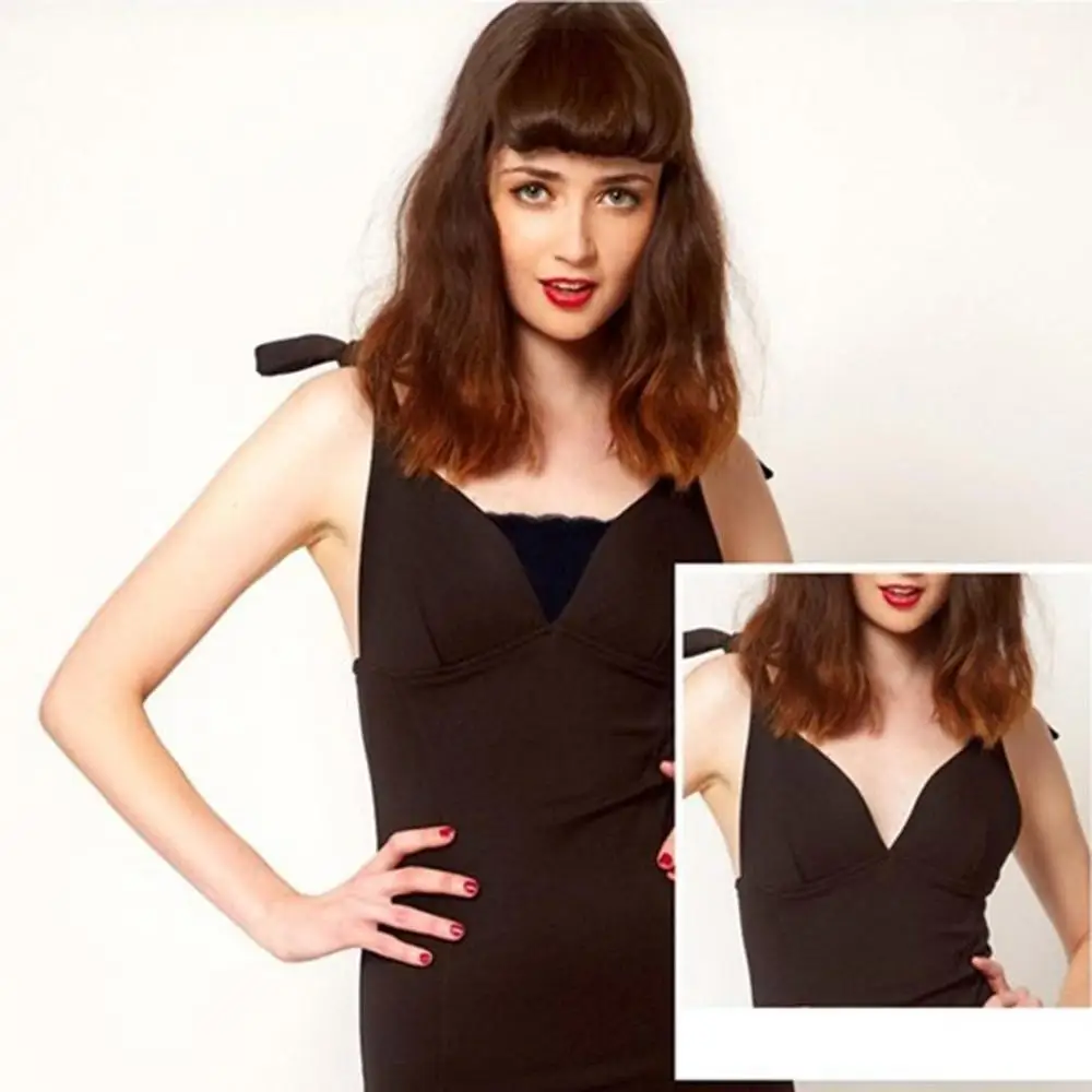 Сексуальная отделка цветной бюстгальтер чехол зажим Повседневный Цветочный