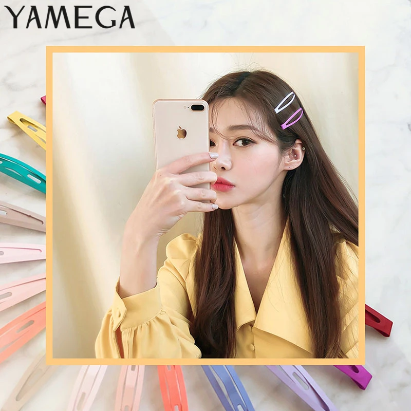 Заколки для волос 12 шт./лот в пастельных тонах яркие заколки девочек милые