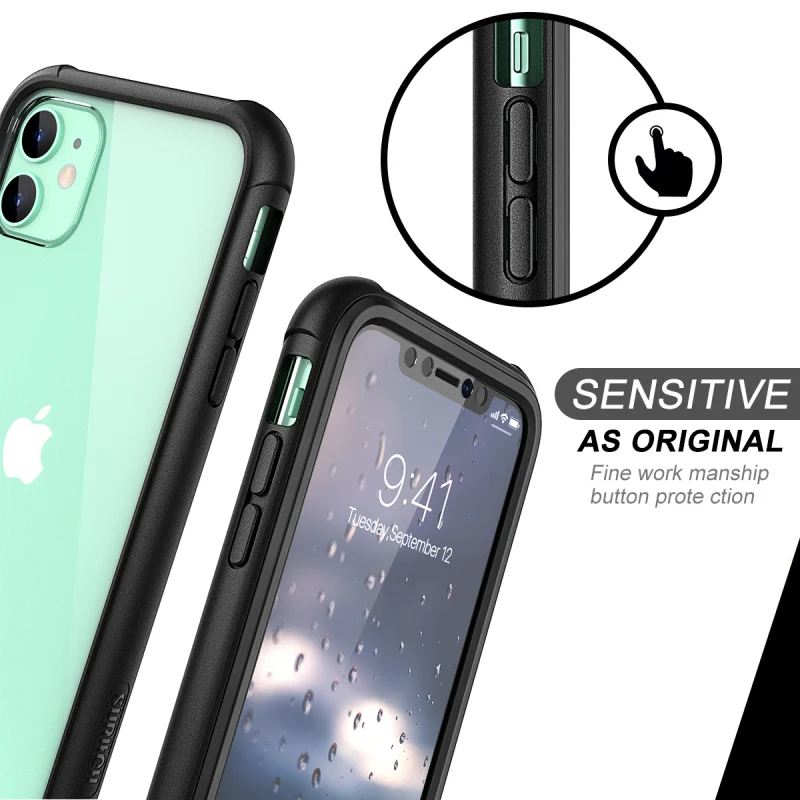 Роскошный Жесткий Чехол для iPhone 11 pro XS Max чехол с защитой экрана из поликарбоната и