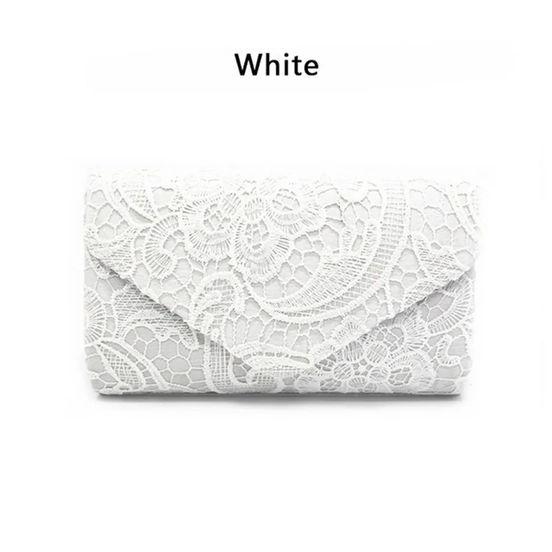 White Litthing классический стиль женские сумки модные горячие твердые клатчи красивые девушки сумки для леди сумки Прямая поставка - Цвет: White