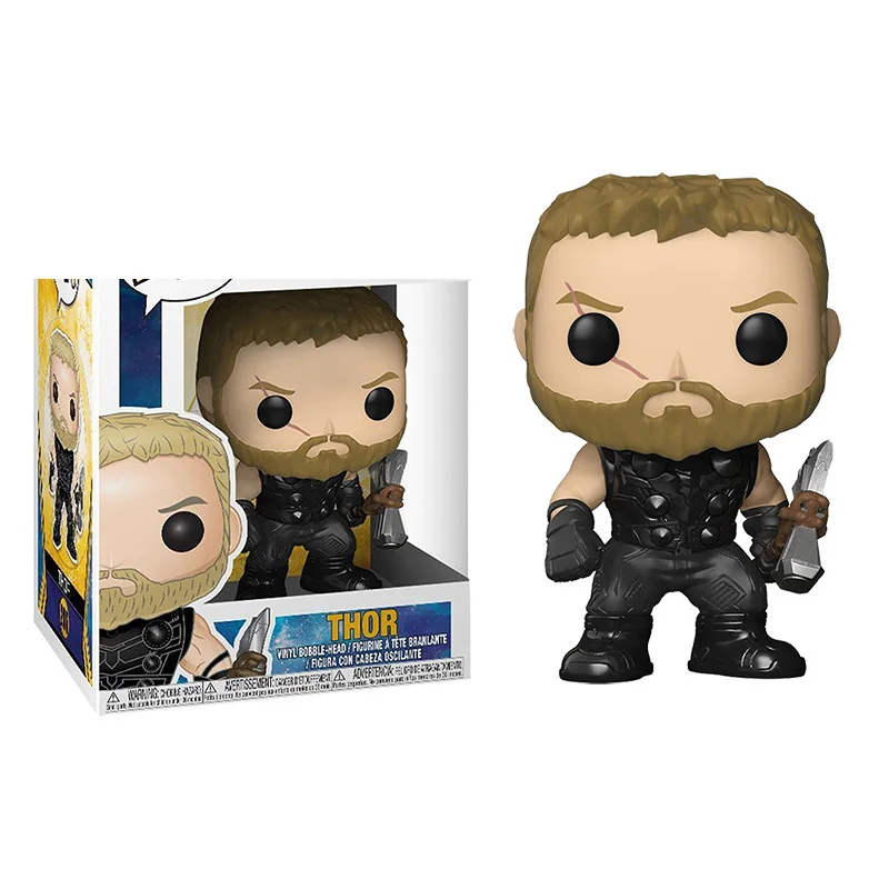 FUNKO Marvel игрушки Мстители Тор Виниловая фигурка Коллекционная модель для детей