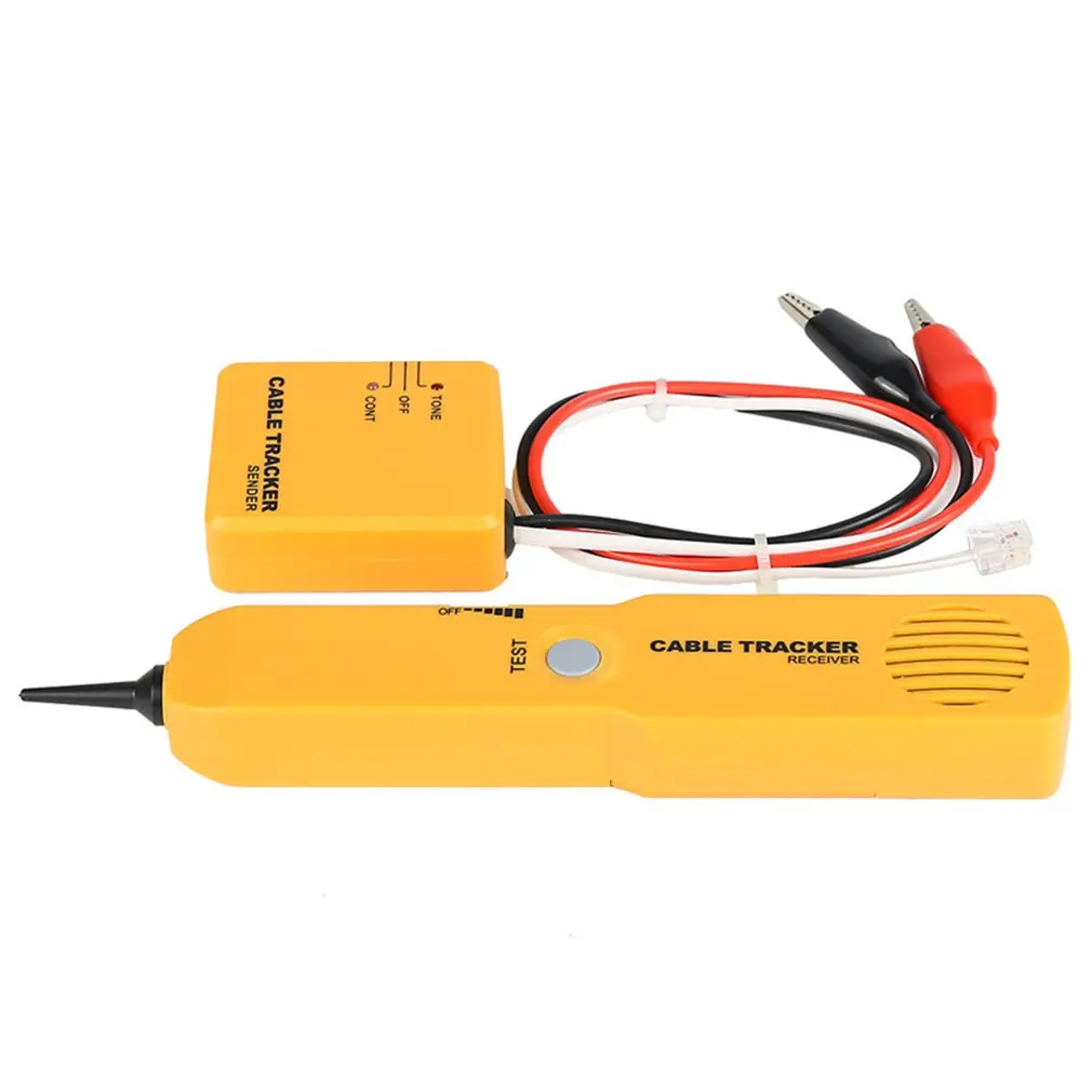 RJ11 Network Telephone Wire Cable Tester Toner Tracker Diagnose Tone Line Finder Tracer Detector Networking Tools | Инструменты