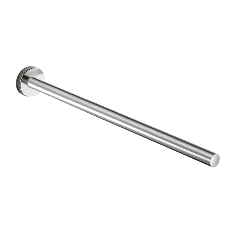 

Anti-resistant Towel Ring w/ Screws Wall-Mounted Length 40cm Stainless Steel for Home Sink