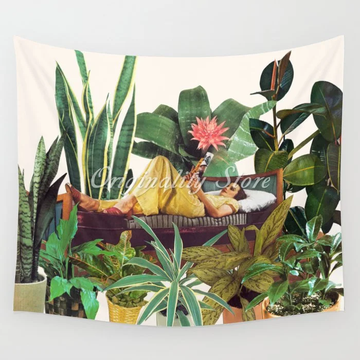 

Terrarium Wall Tapestry Home Decoration
