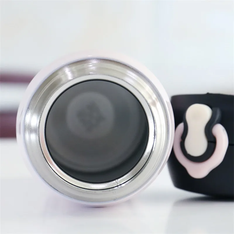 

Cartoon Cute Cat Thermos Coffee Mug Portable Stainless Steel Vacuum Flasks Thermos Water Bottle Tumbler Fashion Sports Tea Cup