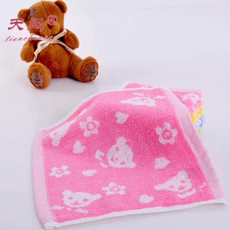 Хлопковое ноль твист 32 единицы платок для головы медведя детское полотенце рук