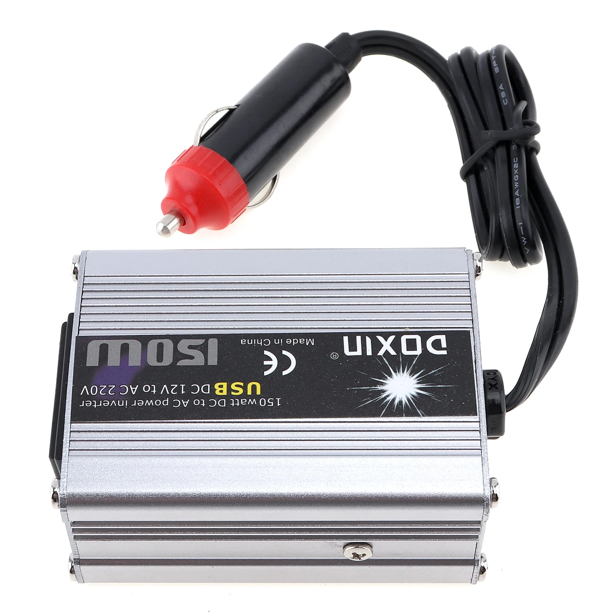 USB150W домашний автомобильный преобразователь мощности DC 12 V 220 V Автомобильное зарядное устройство адаптер автомобильный источник питания