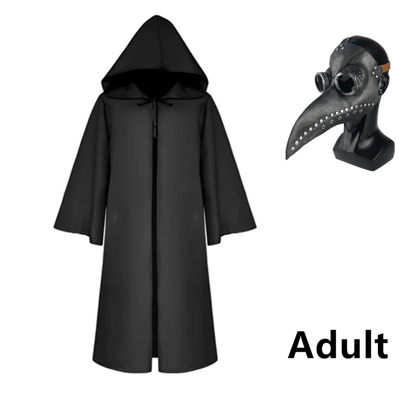 Костюм Чумного доктора Жнеца для взрослых и детей карнавальный костюм на