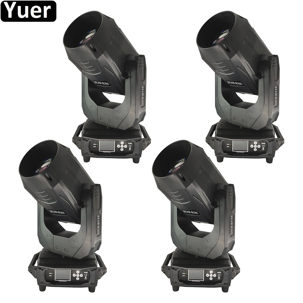 4 шт./лот 380 Вт светодиодный сценический луч движущийся головной свет