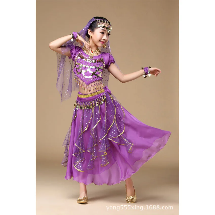 Костюм для танца живота в Восточном и индийском стиле 5 цветов | Тематическая