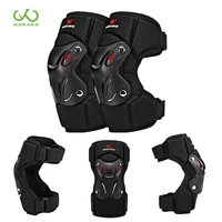 wosawe mtb motocross knee pads sports protector hard shell body protection snowboard ski motorcycle riding elbow kneepad adult