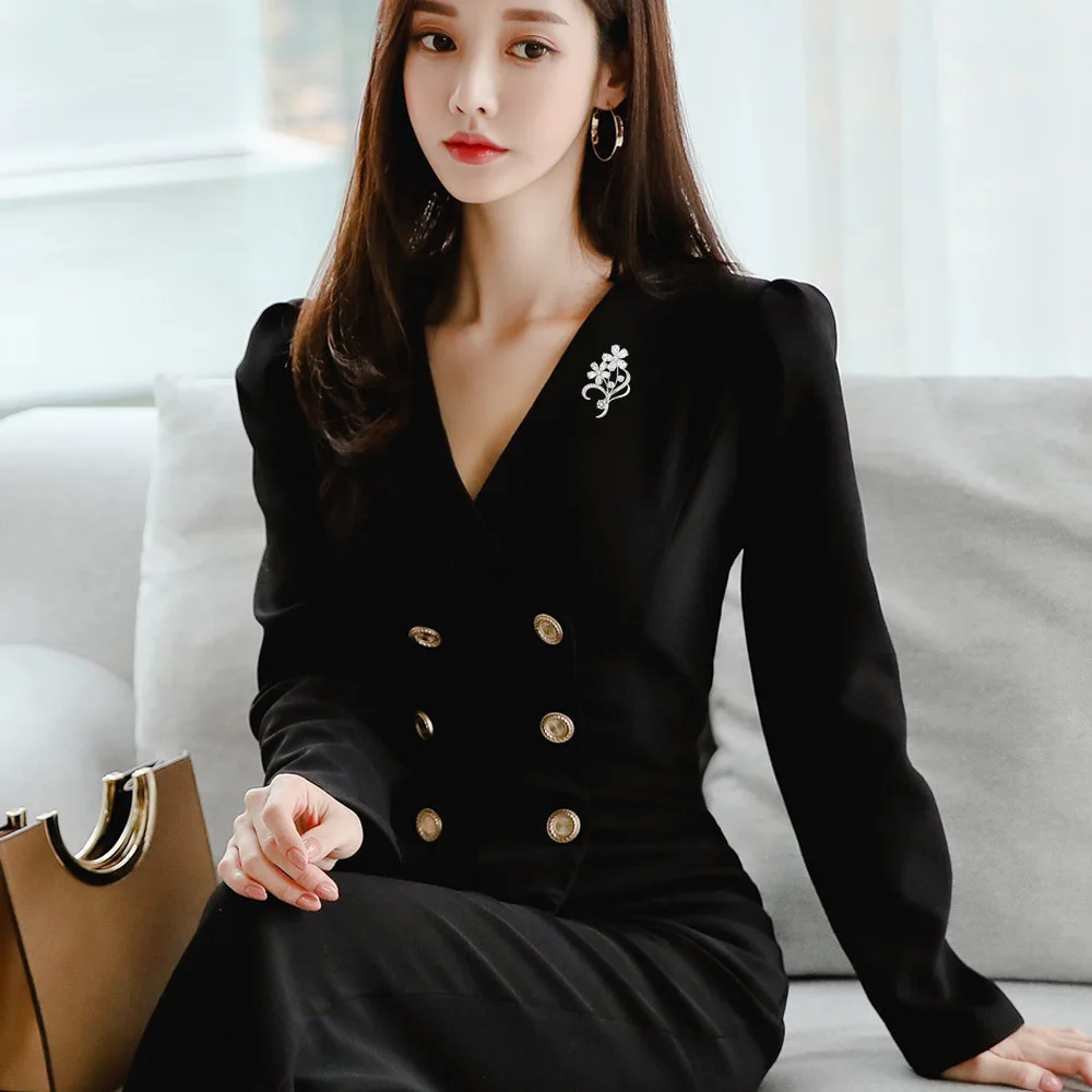 Плохой парень Серебряный цветок циркон брошь булавка блестящие цветы ювелирные