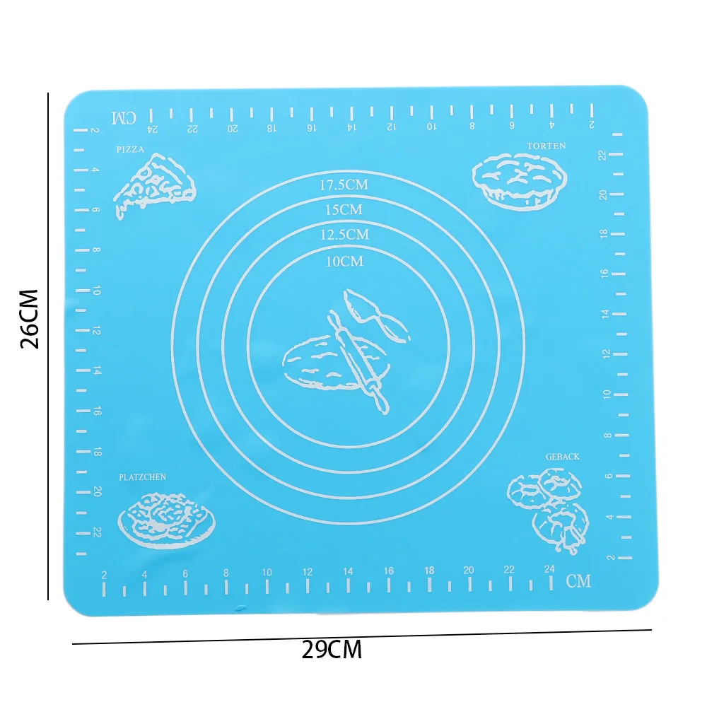 29*26 см силиконовый коврик для выпечки разминания теста кондитерский Аксессуары |