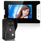 Визуальный домофон 7 ''TFT LCD проводной видеодомофон для помещений монитор 700TVL наружная ИК-камера Поддержка разблокировки
