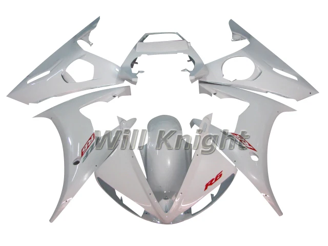 

Красный жемчужный белый корпус из АБС-пластика комплекты обтекателей для Yahama YZF600 YZF R6 2003 2004