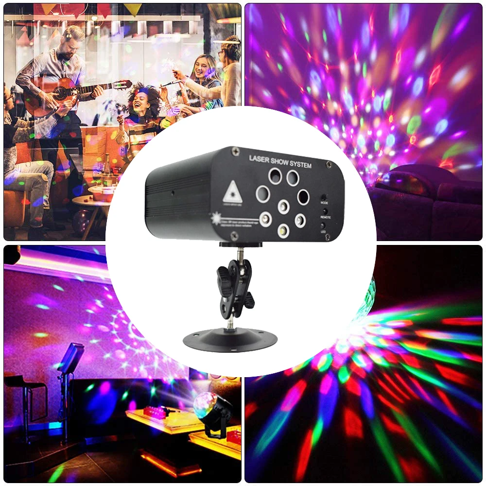 64 128 узор RGB светодиодный светильник для дискотеки Профессиональный DJ 5 6 8