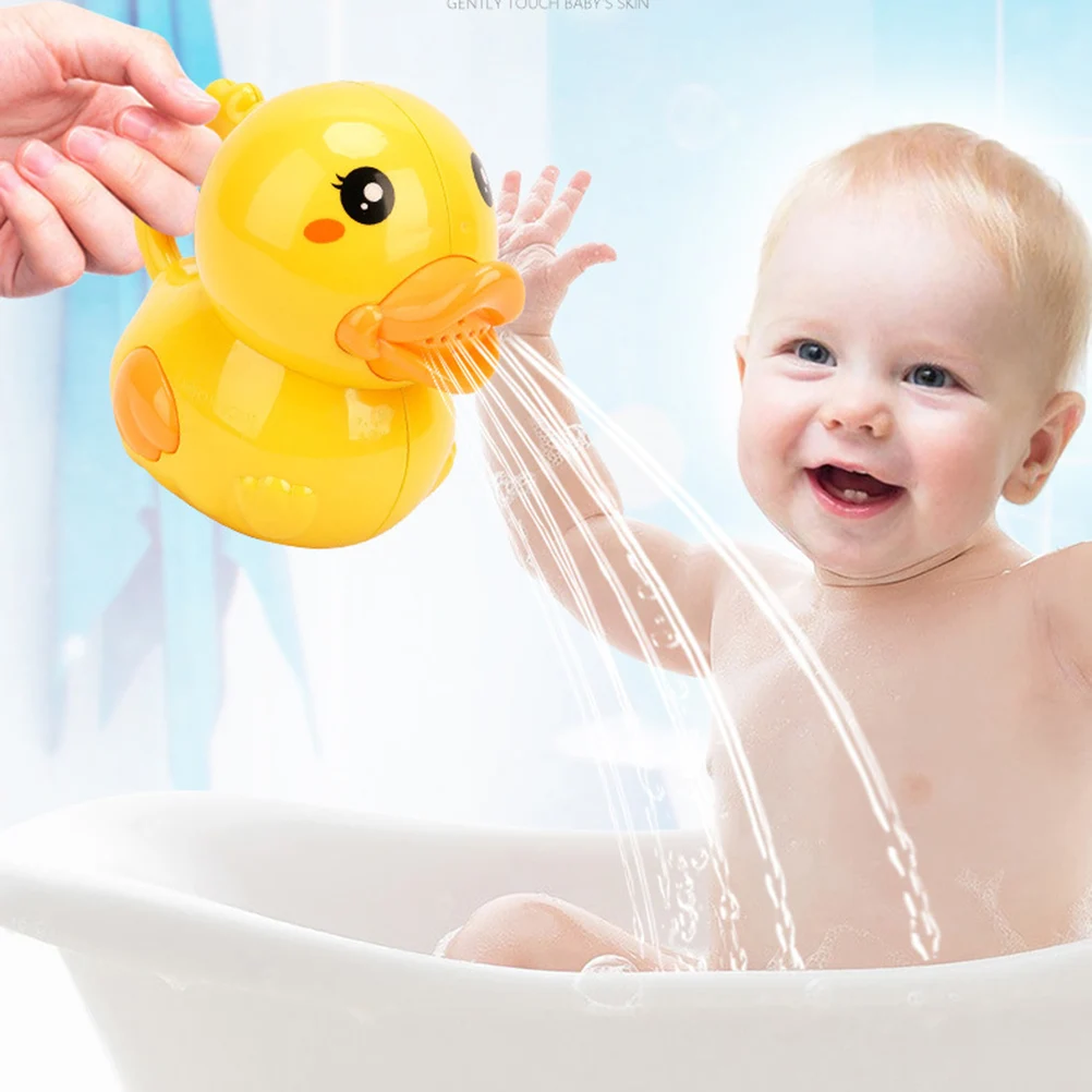 

ABS Kids Bath Toy Water Beach Toys Duck Shower Plastic Watering Can Swimming Water Toys Sprinkler Kit For Children