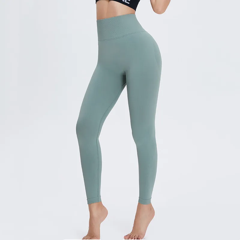 SHINBENE BUTT SCRUNCH Seamless Gym Workout Leggings Women High Waist Tummy Control Stretch Sport Athletic Tights Yoga Pants