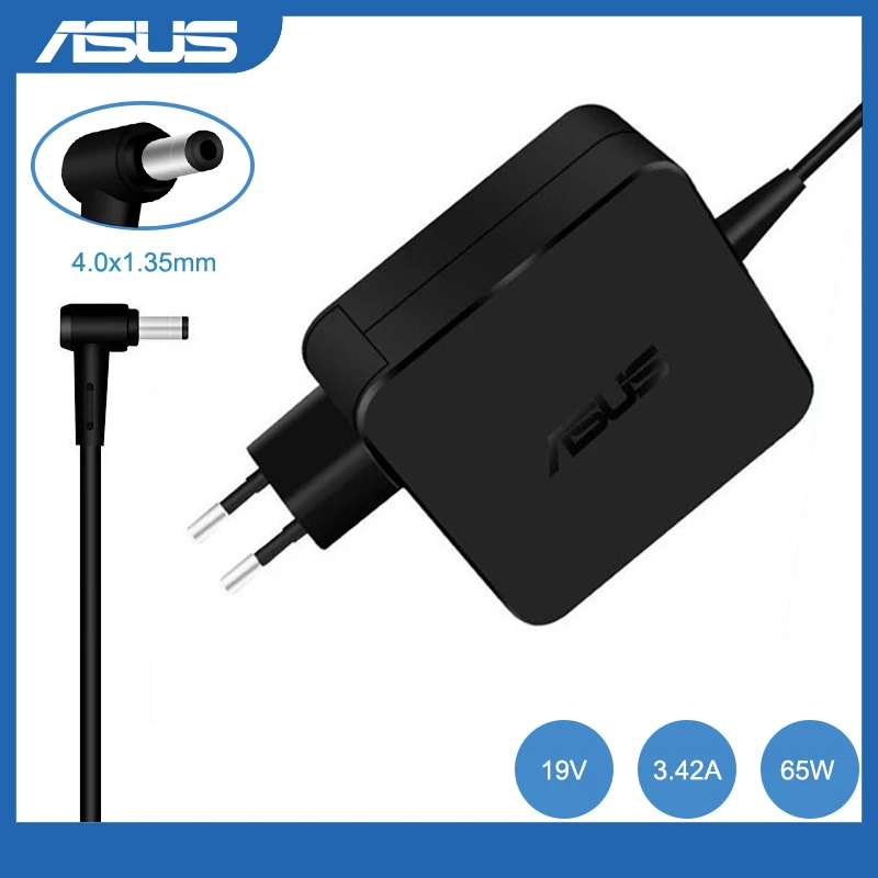 Адаптер для ноутбука 19V 3.42A 65 Вт 4 0x1 35 мм ADP 65DW A AC/DC Мощность Зарядное устройство asus