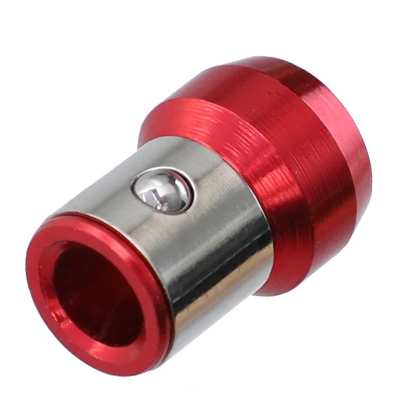 

Batch head with magnetic ring Strong tip magnetizing ring Metal screwdriver head with magnetic positioner universal magnetic