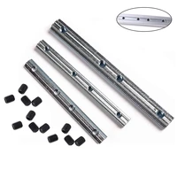 4pcs link connector joint aluminum profile length extension zinc plated fastener with screws for 3030 slot 8mm aluminum profile