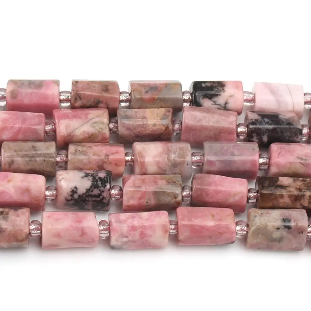 Бусины Из Натурального Розового родохрозита 6 Х9 мм|Бусины| |