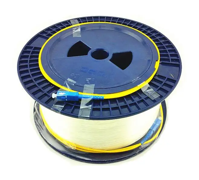 

OTDR SC APC-UPC 5KM 9/125 Single Bare fiber disk measuring 5KM OTDR test optical fiber reels Bare fiber Free shipping