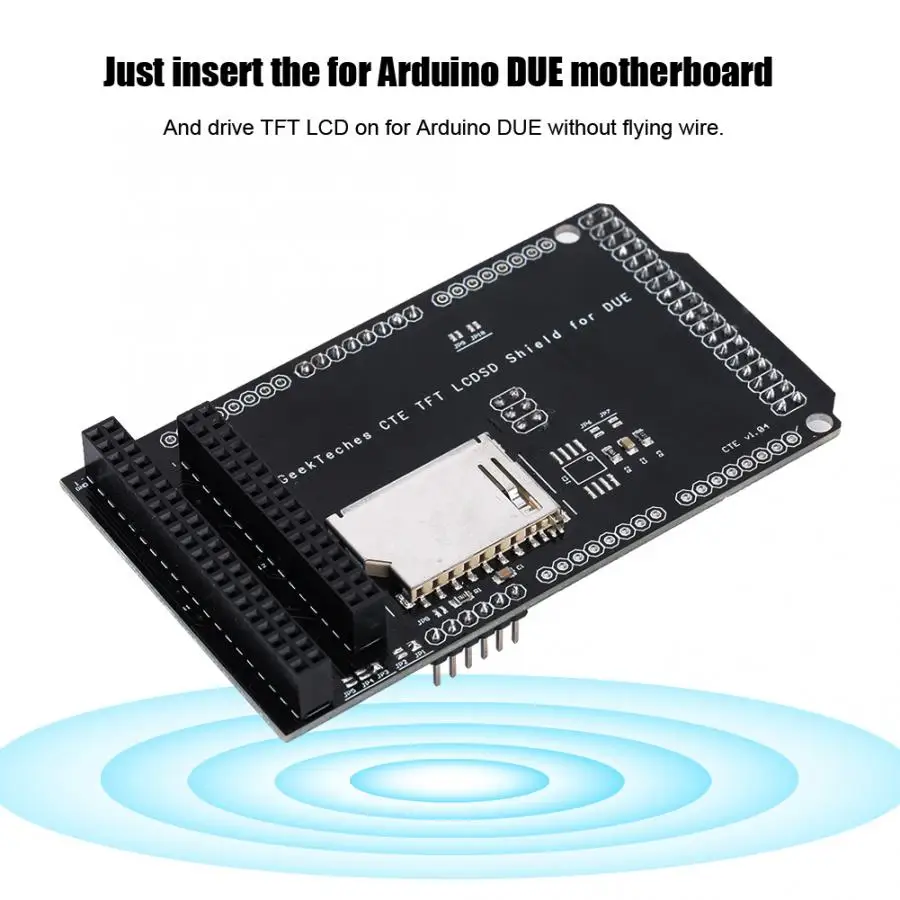 CTE TFT 32Pin 40Pin версия lcd Щит карты памяти модуль для Arduino Due Плата расширения|Платы