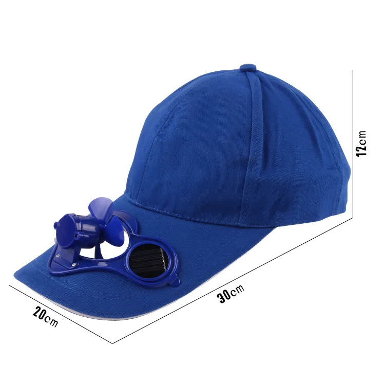 

Solar fan sun visor boy girl fashion casual hat
