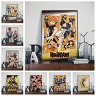 Постер Haikyuu для средней школы, волейбола, классического аниме, детской комнаты, настенный Декор для дома, картина, качественная Картина на холсте