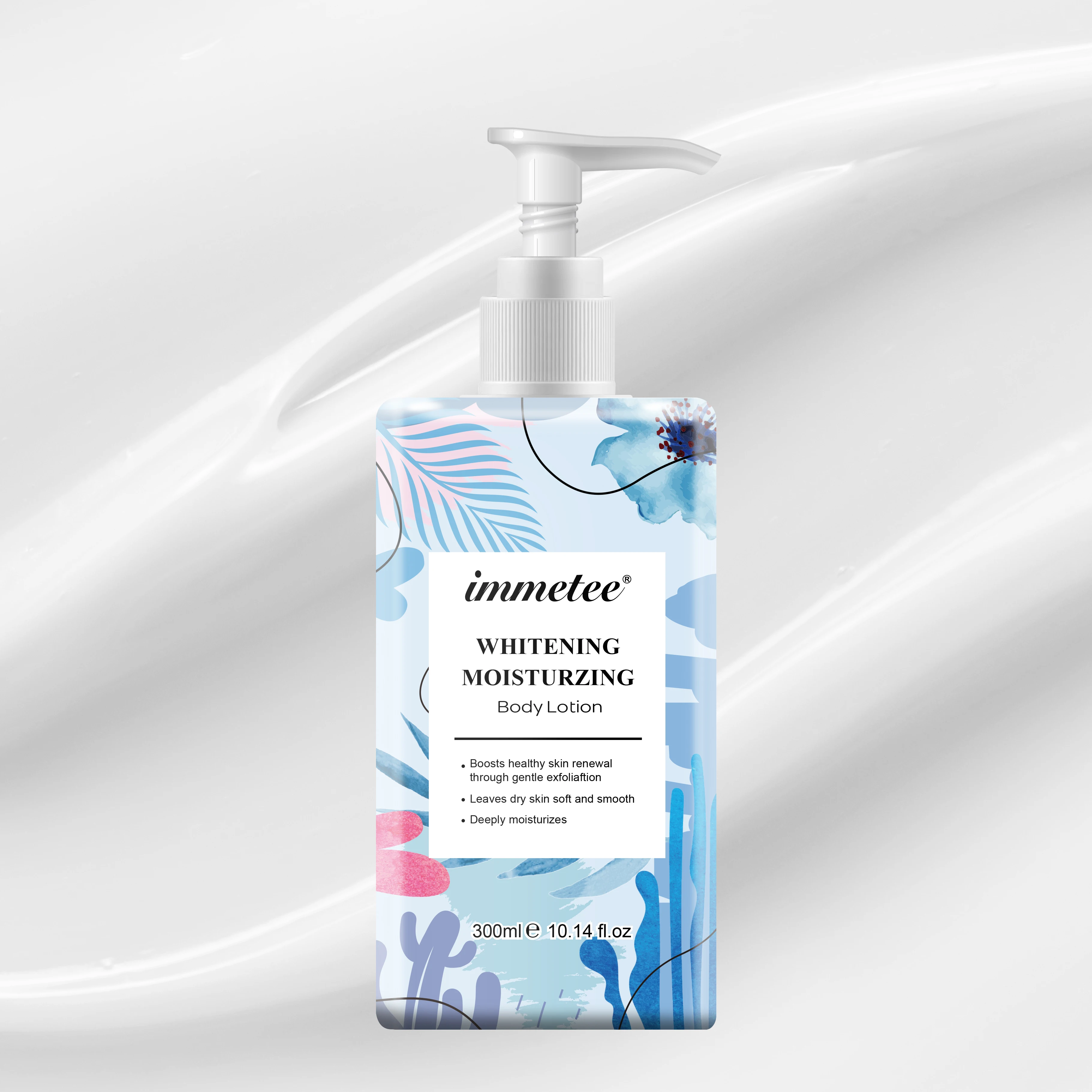 

300ml Body Lotion Daily Moisturizing Lotion for Dry Skin with 5% Niacinamide and Vitamin E Natural Body Moisturizer