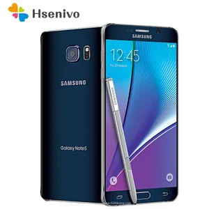 samsung galaxy note5 usa n920v refurbished original n920r nano sim 5 7 wi fi android cell phone 8mp wifi gps phone free global shipping