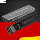 Чехол для внешнего жесткого диска M.2 NGFF NVME SATA MB Key, с разъемом USB Type-C
