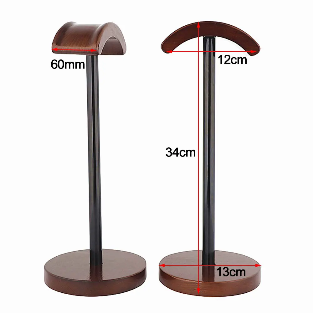 Универсальный u-образный деревянный наушник подставка для наушников вешалка