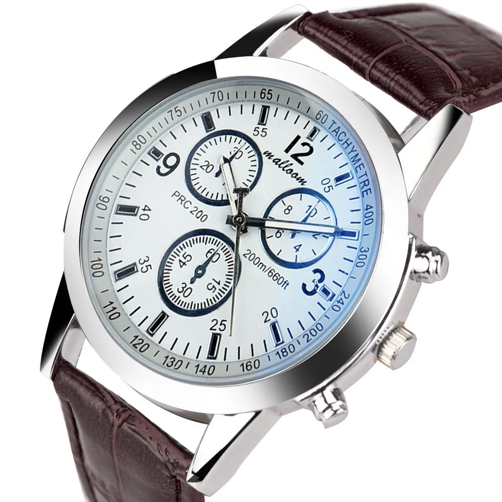 

Часы в классическом стиле мужские, модные, спортивные, из нержавеющей стали, чехол, кожаный ремешок, кварцевые, деловые, наручные часы